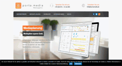 Desktop Screenshot of portamedia.de